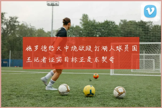 施罗德怒火中烧欲殴打湖人球员国王记者证实目标正是东契奇